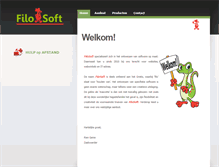 Tablet Screenshot of filosoft.be